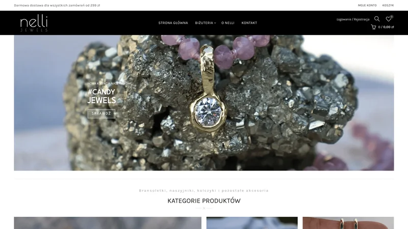 Screenshot of Nelli Jewels
