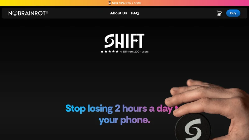 Screenshot of NoBrainrot