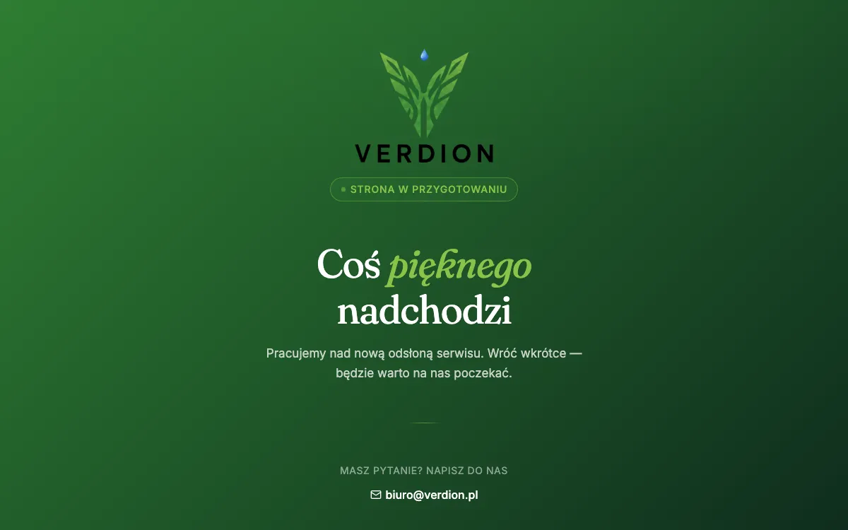 Screenshot of Verdion