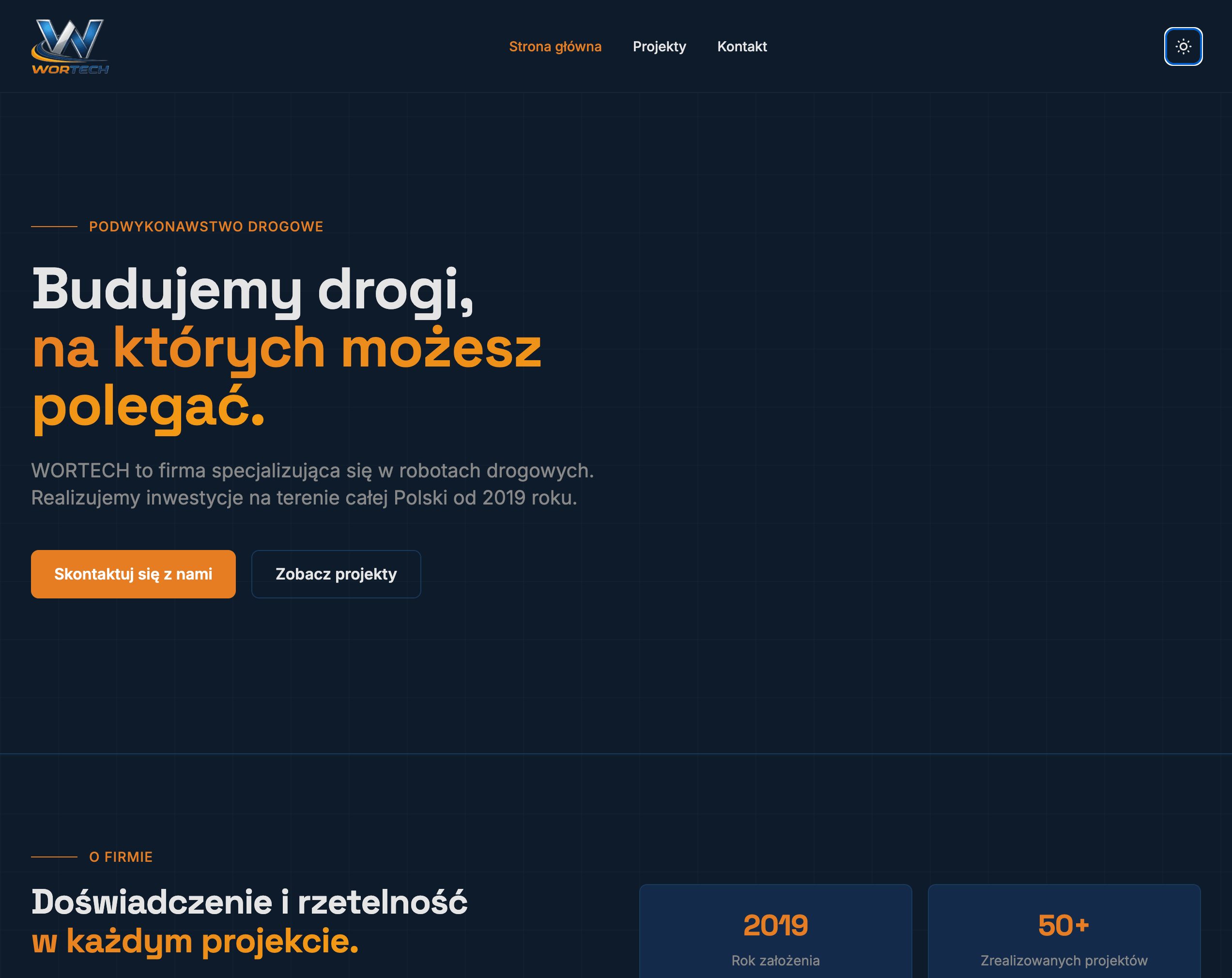 Screenshot of Wortech